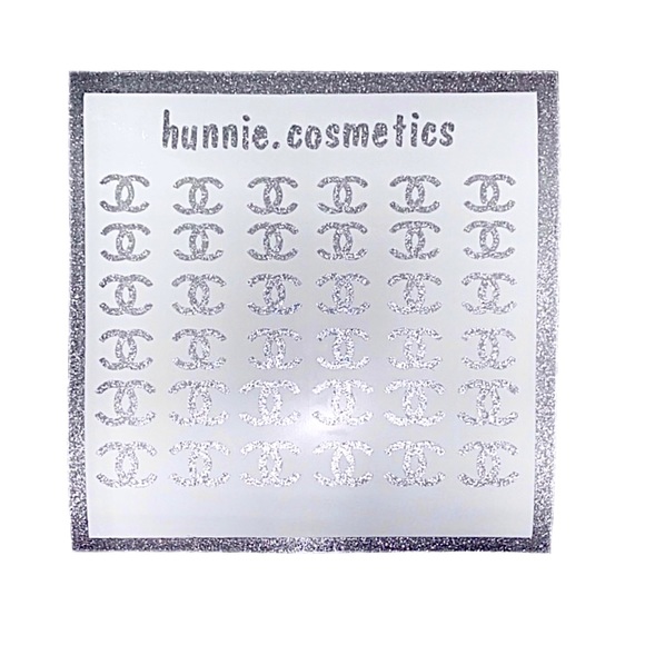 Hunnie Cosmetics Other - Chanel nail stickers (1 sheet)